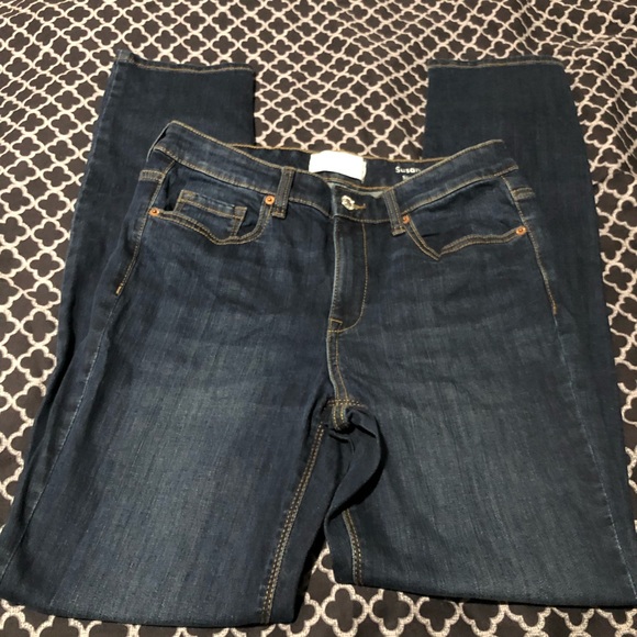 Violeta MNG Womens Denim Slim Susan Blue Jeans Sz 8 - Picture 6 of 8